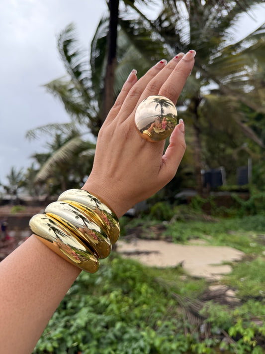 Sunset Dome Ring