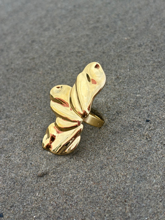Molten Wave Ring