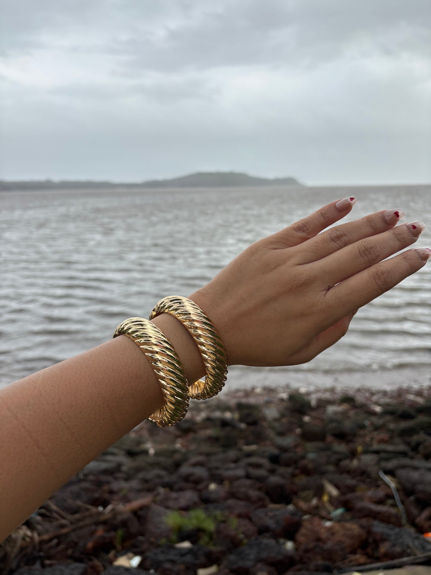Golden Spiral Cuffs